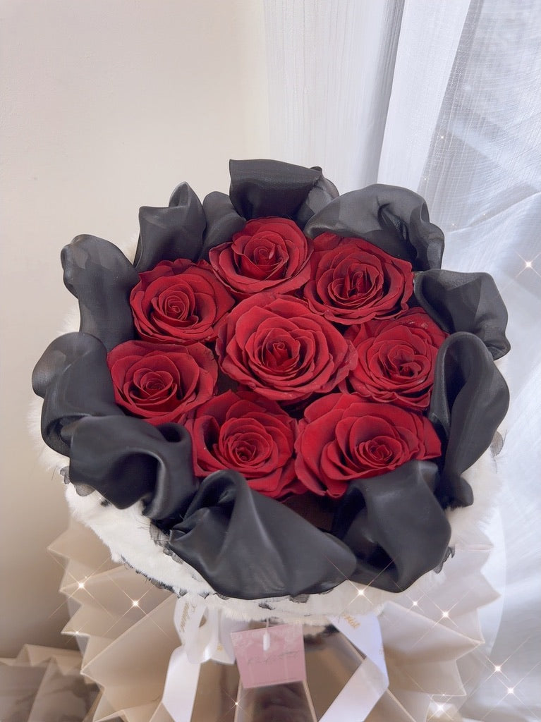限量特價款💥 Elegance 永生花束 紅玫瑰