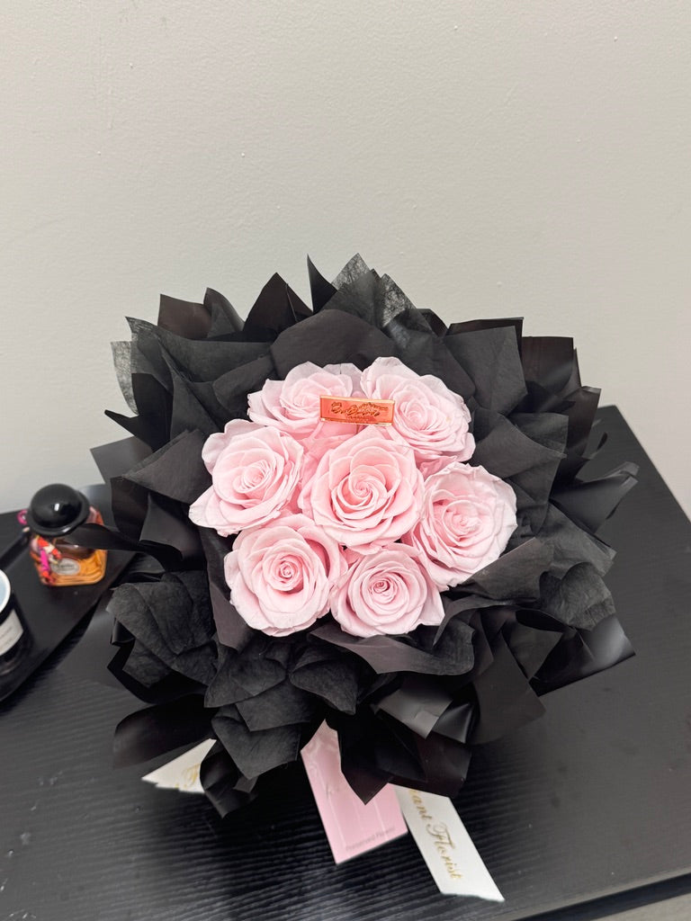 Romantic 永生花束 Black Pink
