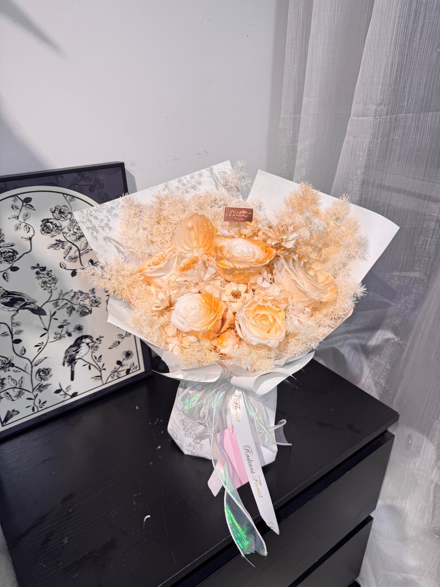 Petal 畢業花束 琉璃金色