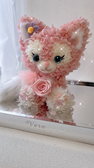 Butterfly Linabell永生花擺設