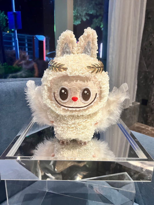 大天使造型永生花擺設