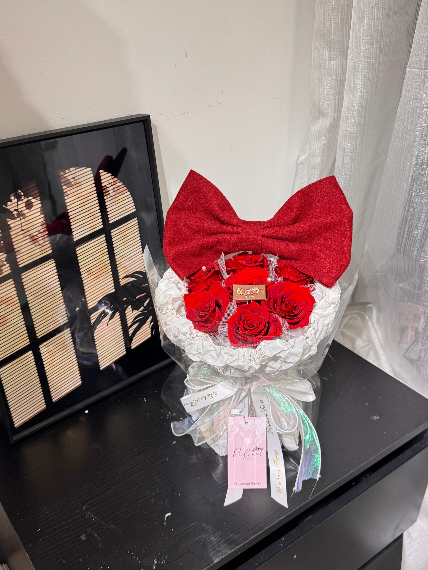 限量🩷 Blush Dreams 永生花束 紅玫瑰