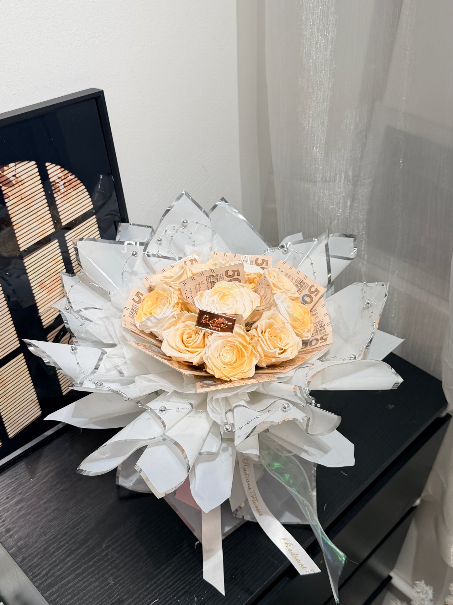 Silver系列—有錢花鈔票花束