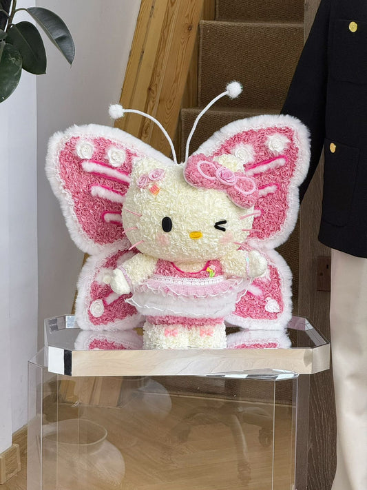 仙子Hello Kitty 永生花擺設
