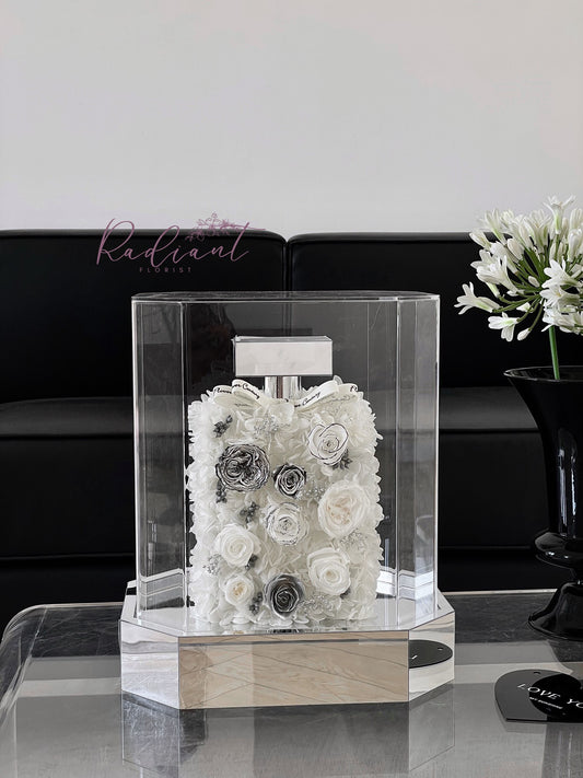 香水造型永生花擺設